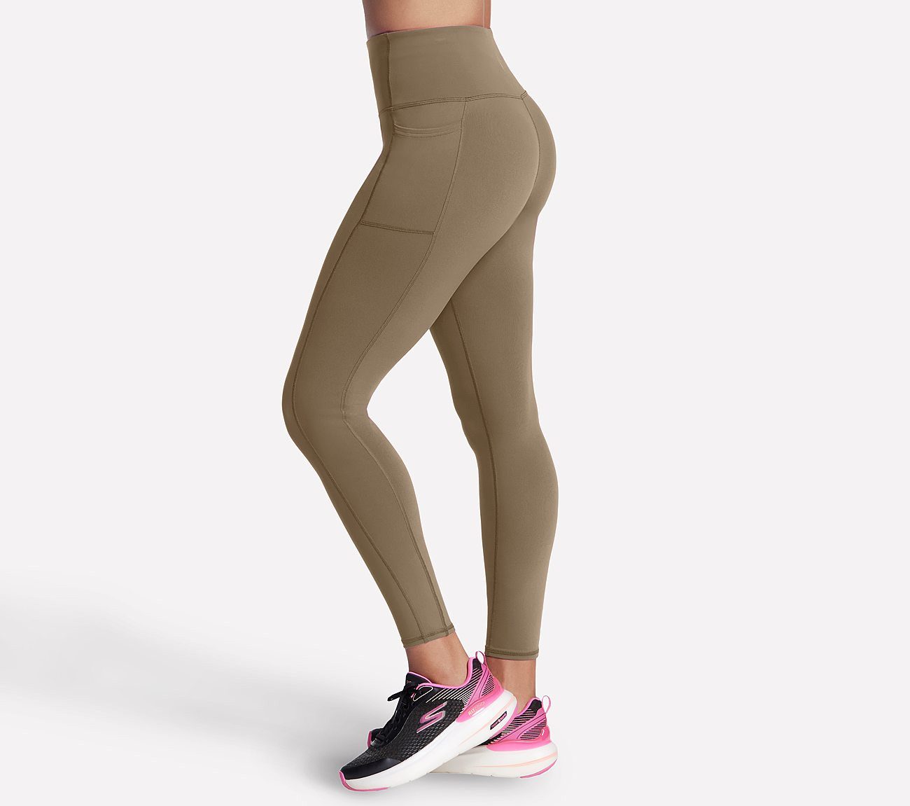 Skechers Leggings Women's High Waisted Legging mit Handytasche, atmungsaktives Material, schnell trocknend – Bild 4 von 4