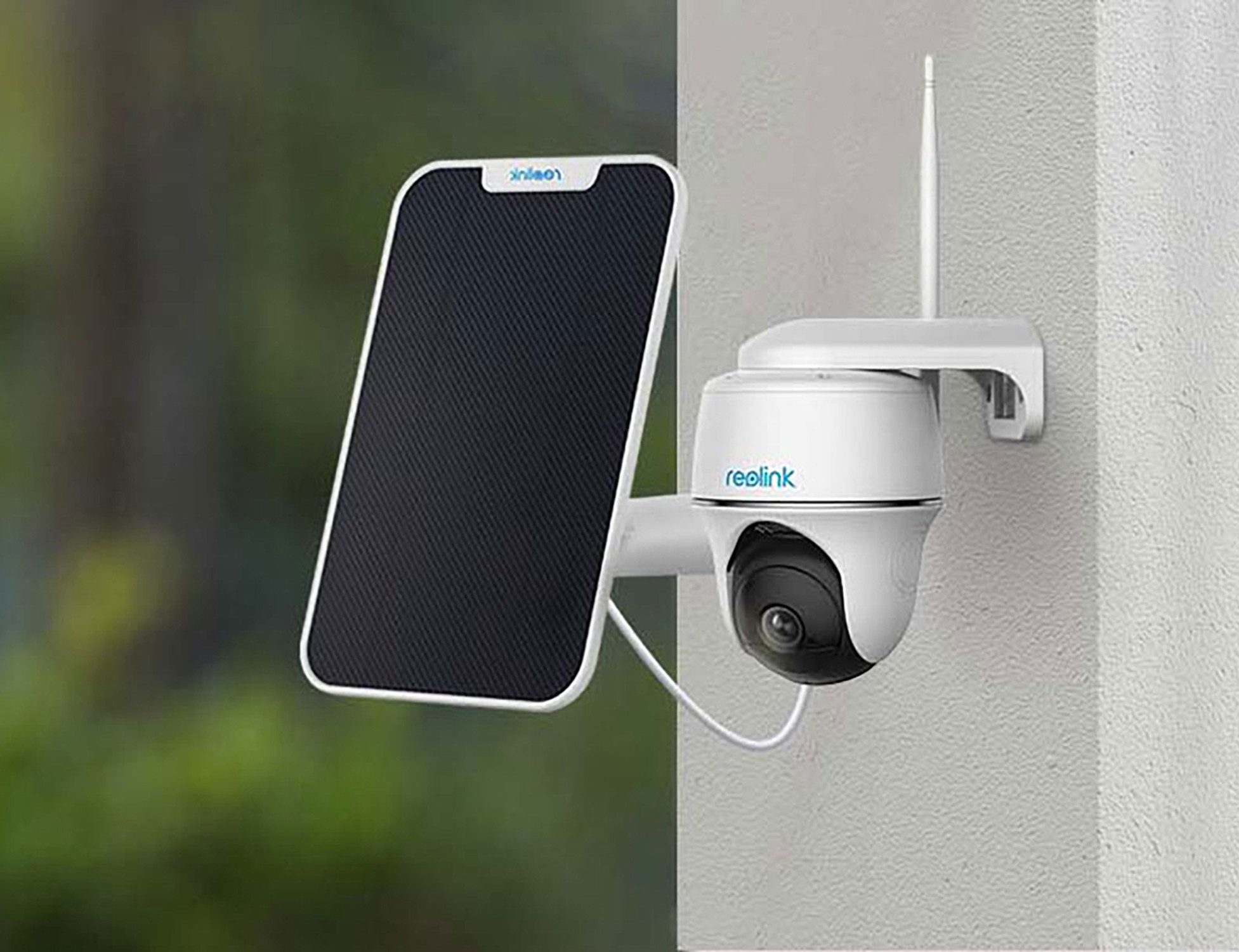 Reolink Überwachungskamera Reolink Argus PT kabellose 2K 4MP Kamera mit Solarpanel