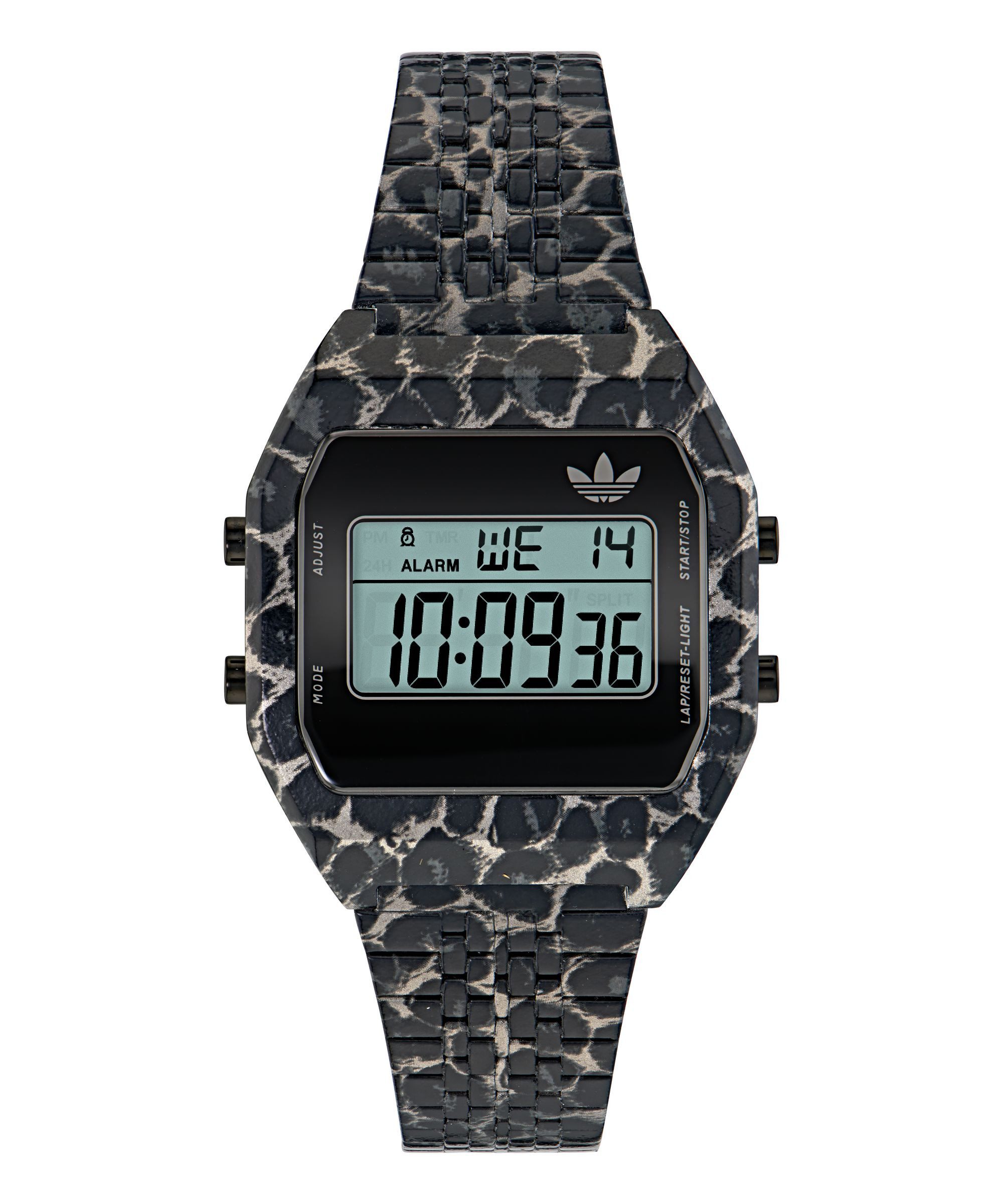 adidas Originals Digitaluhr Digital Two AOST260322I, Quarzuhr, Armbanduhr, Damenuhr, Herrenuhr, Edelstahlarmband, digital
