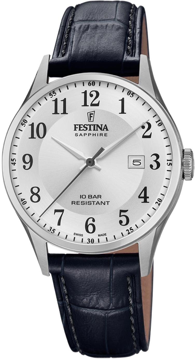 Festina Quarzuhr Swiss Made Collection F20007/1, günstig online kaufen