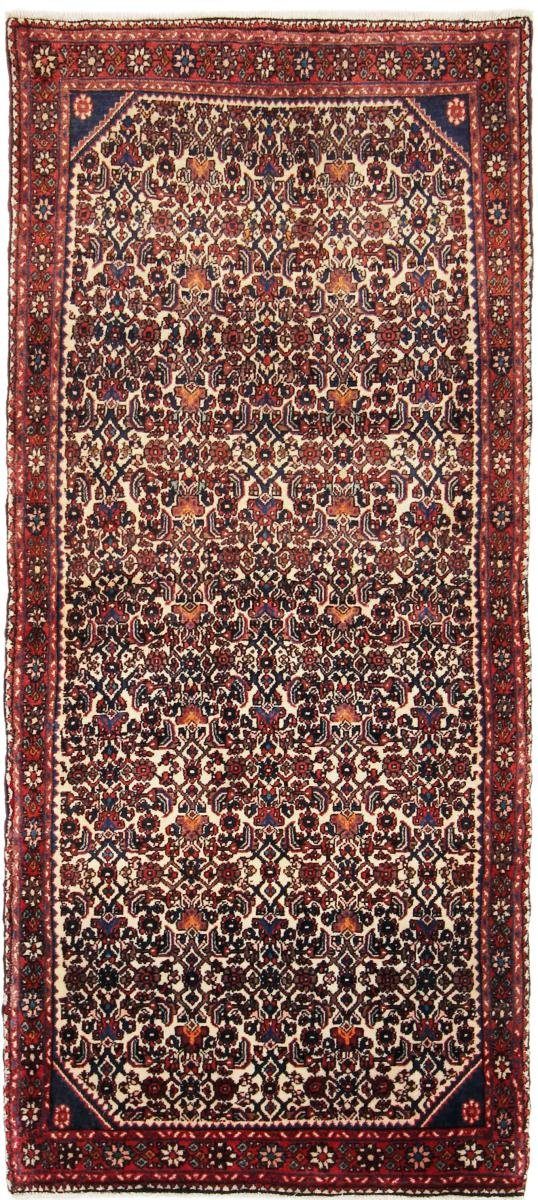 Handgeknüpfter Perserteppich Höhe: Orientteppich Rudbar mm 12 88x194 / Orientteppich Läufer, rechteckig, Nain Trading,