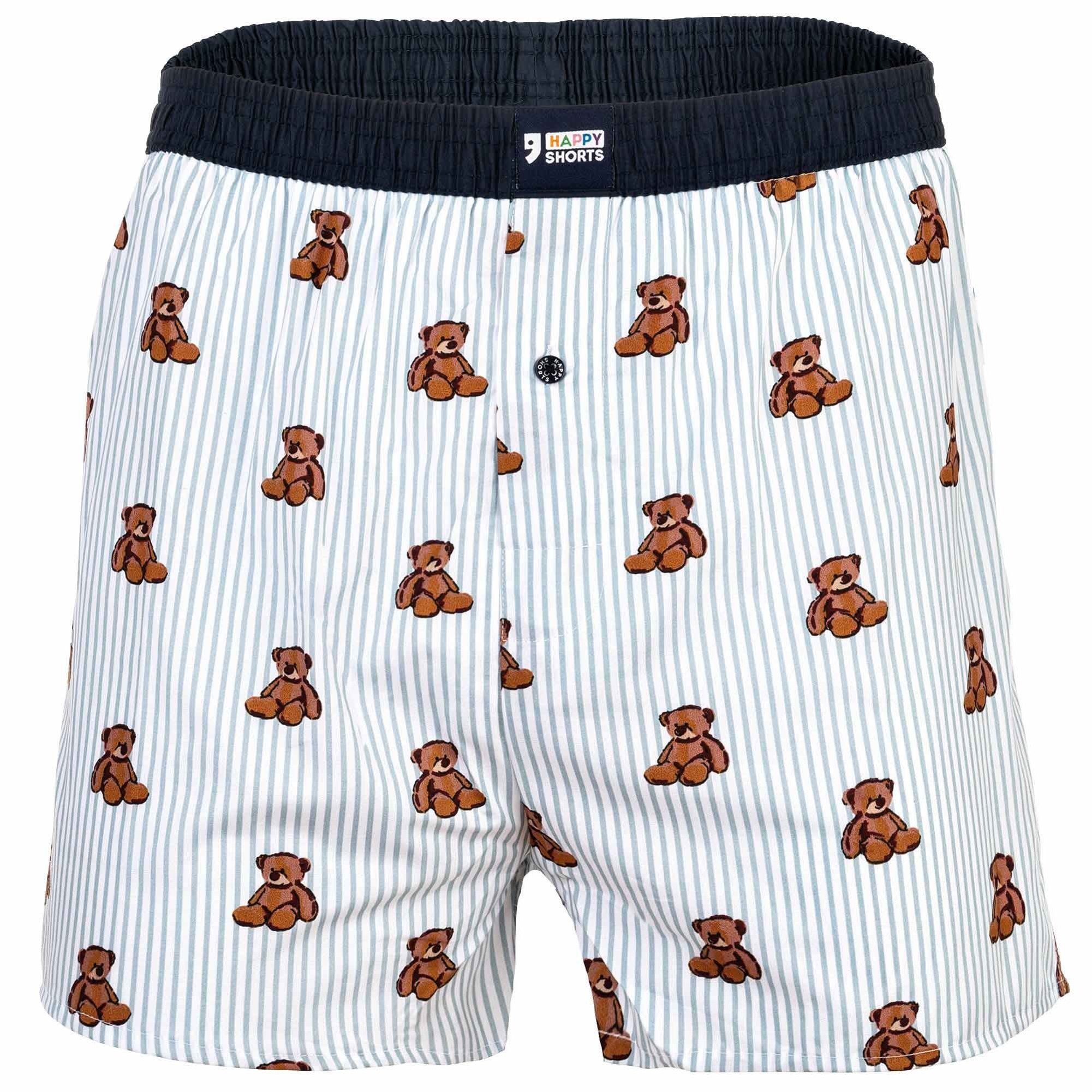 Bear on Stripes