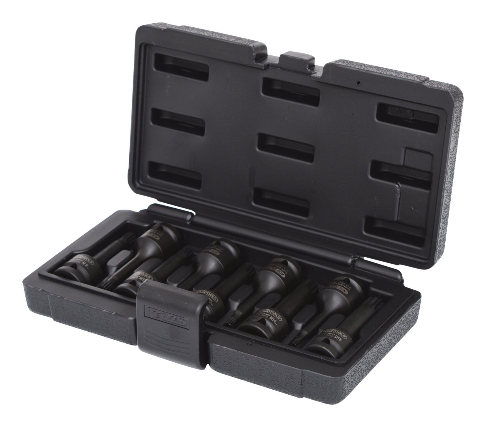 KS Tools Bit-Set, 9-St., 1/2" KraftStecknuss-Satz Vielzahn, 9-teilig