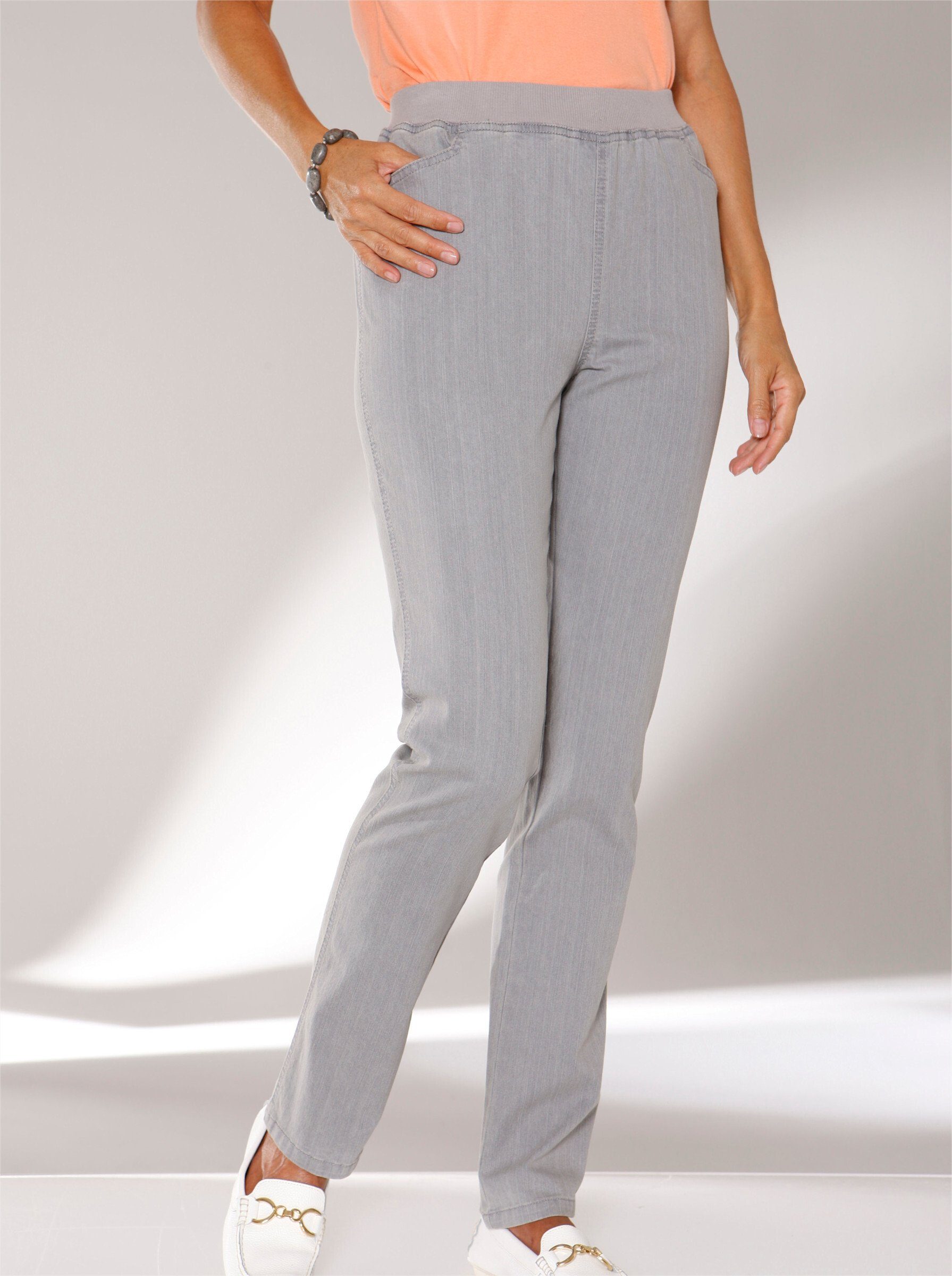 Classic Basics Stretch-Jeans 1 Stk. tlg. günstig online kaufen