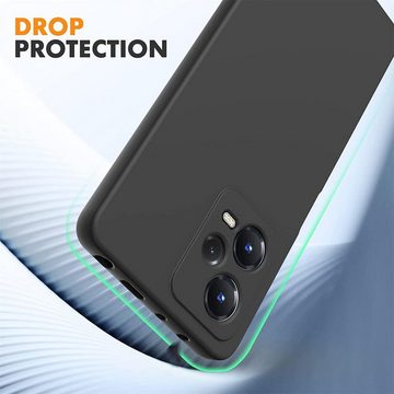 CoolGadget Handyhülle Black Series Handy Hülle für Xiaomi Poco X5 Pro 5G, Edle Silikon Schlicht Robust Schutzhülle für Poco X5 Pro 5G Hülle