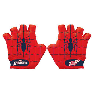 Seven Polska Fahrradhandschuhe Disney/Marvel SPIDERMAN, Größe S, fingerloser Schutz-Handschuh