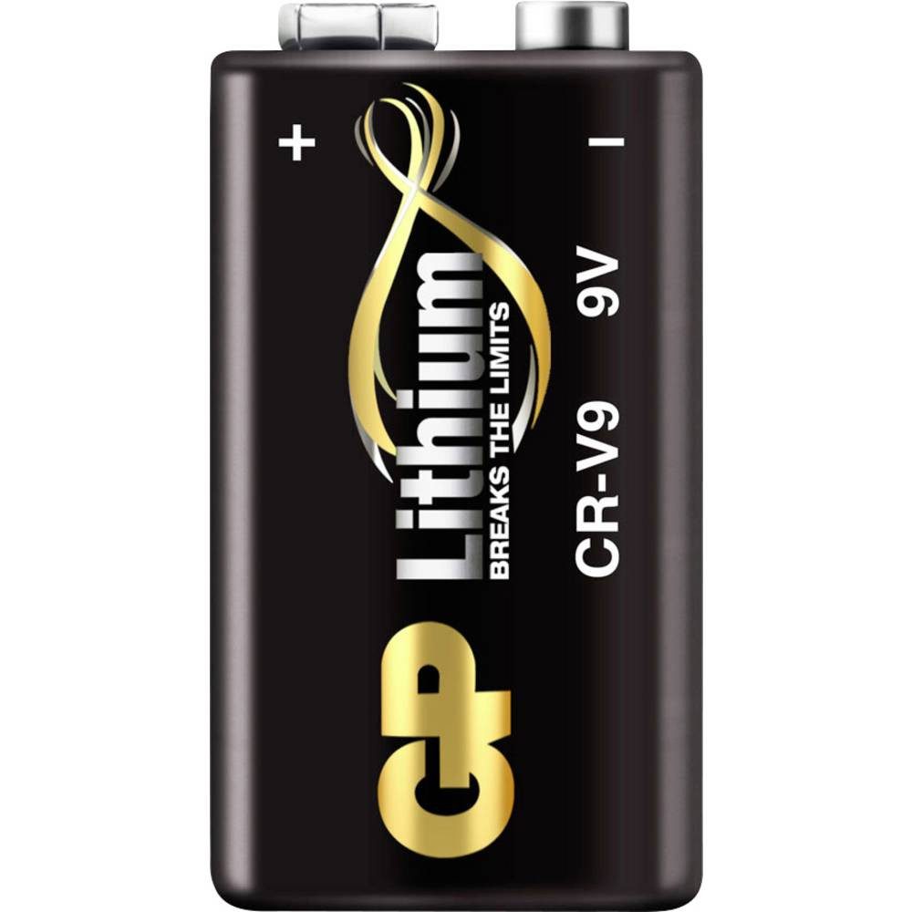 Gp CR9VPROB 9 V Block-Batterie Lithium 800 mAh 9 V 40 St. GPPVLCRV9000 Batterie