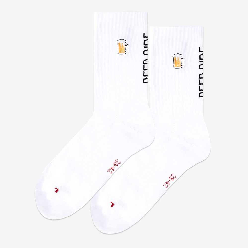 OCCULTO Tennissocken Herren & Damen Motiv Rennradsocken 2er Pack (Modell: Mathieu) (2-Paar)