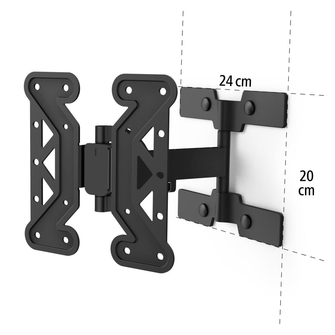122 TV-Wandhalterung, 48 2 Arme "Ultraslim", FULLMOTION Zoll) Hama (bis cm(48) Schwarz