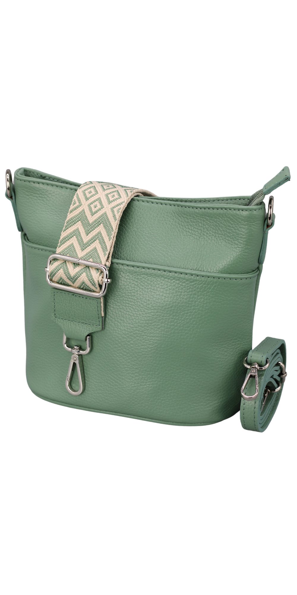 Adel Bags Schultertasche LINA Umhängetasche für Damen, Schultertasche Echtleder Gürteltasche