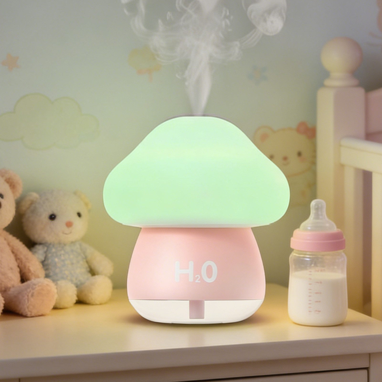 MODFU Luftbefeuchter Raumbefeuchter Schlafbefeuchter Diffusor Ultraschallbe günstig online kaufen