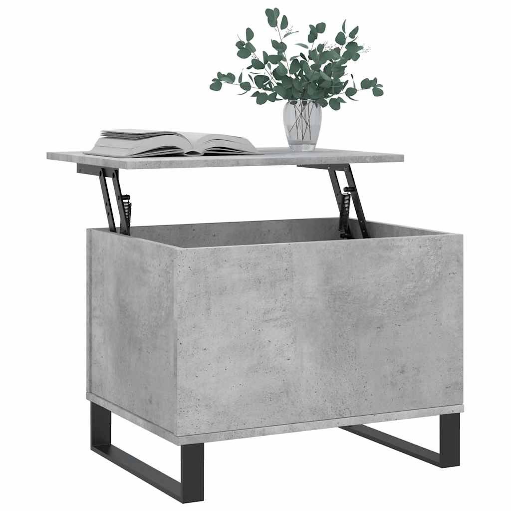 vidaXL Couchtisch Couchtisch Betongrau 60x44,5x45 cm günstig online kaufen