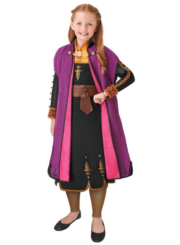 Rubie´s Prinzessin-Kostüm Die Eiskönigin 2 Anna Limited Edition Kinderkostüm, Hochwertiges und detailliertes Frozen 2 Kostüm mit vielen Extras
