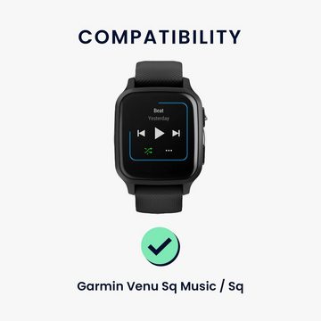 kwmobile Uhrenarmband Armband für Garmin Venu Sq Music / Sq, Ersatzarmband Fitnesstracker - Fitness Band Silikon