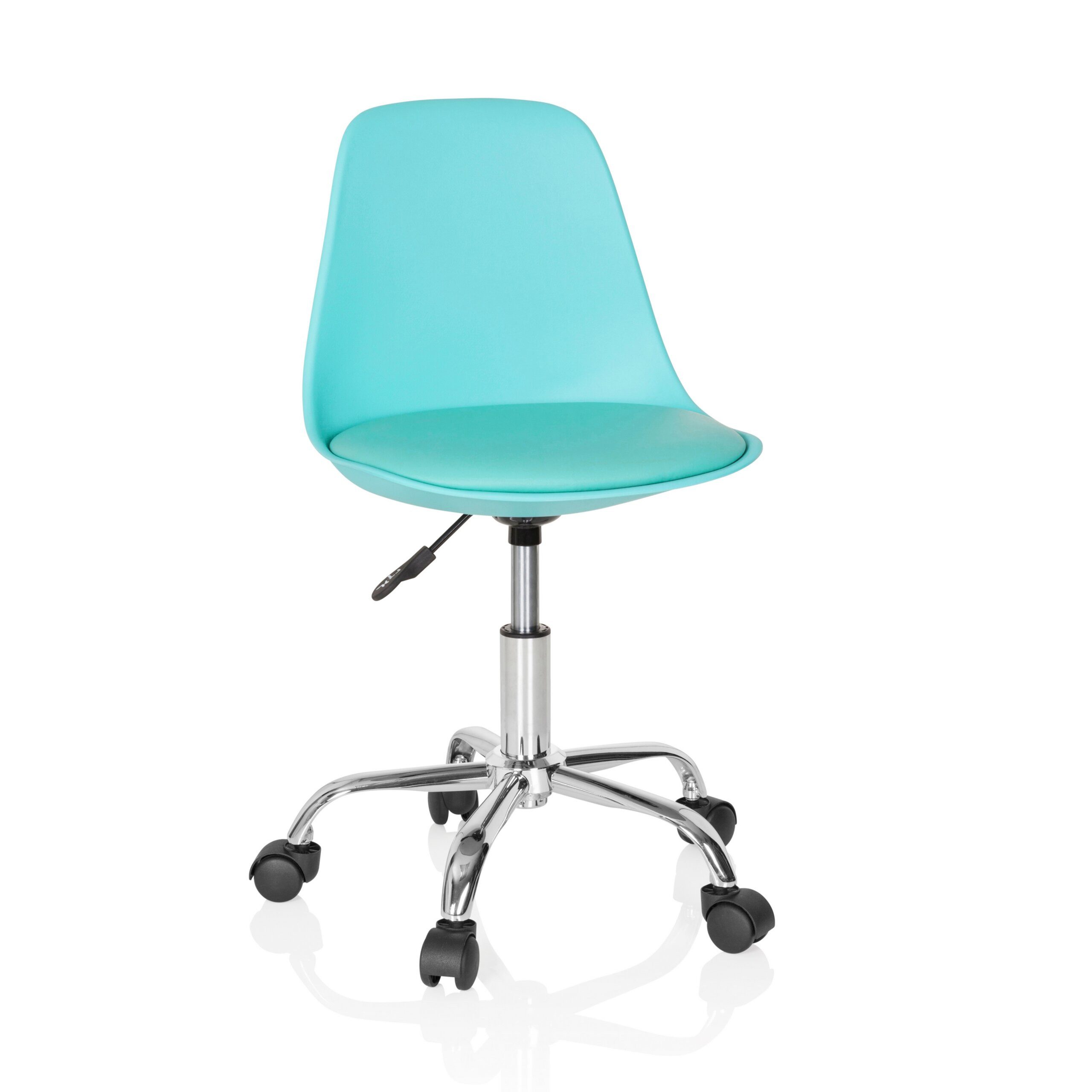 hjh OFFICE Drehstuhl Kinderdrehstuhl Fancy Ii Kunstleder ohne Armlehnen (1 St), Kinder Bürostuhl mitwachsend, ergonomisch