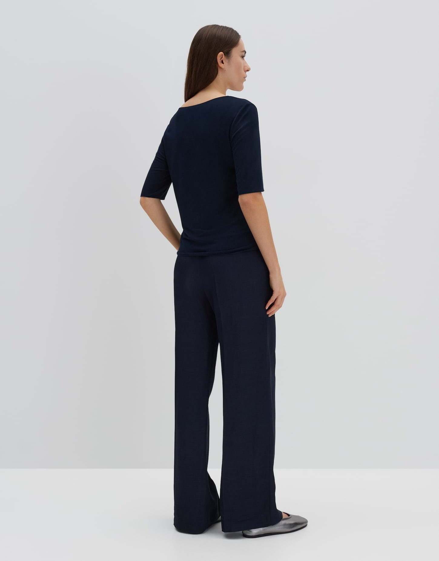 someday 3/4-Arm-Shirt KIROSA DETAIL aus ECOVERO™ Viskose Mix