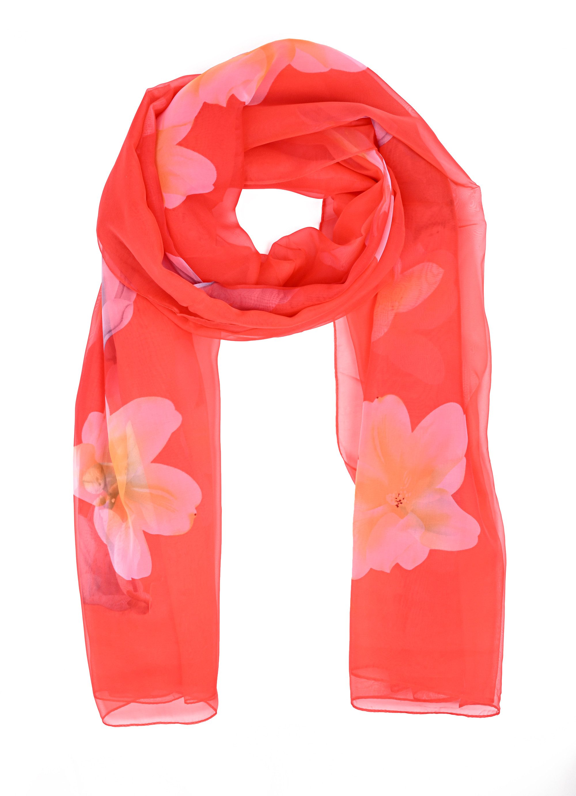 Schal Eleganter Chiffon-Sommerschal mit 30% Seide