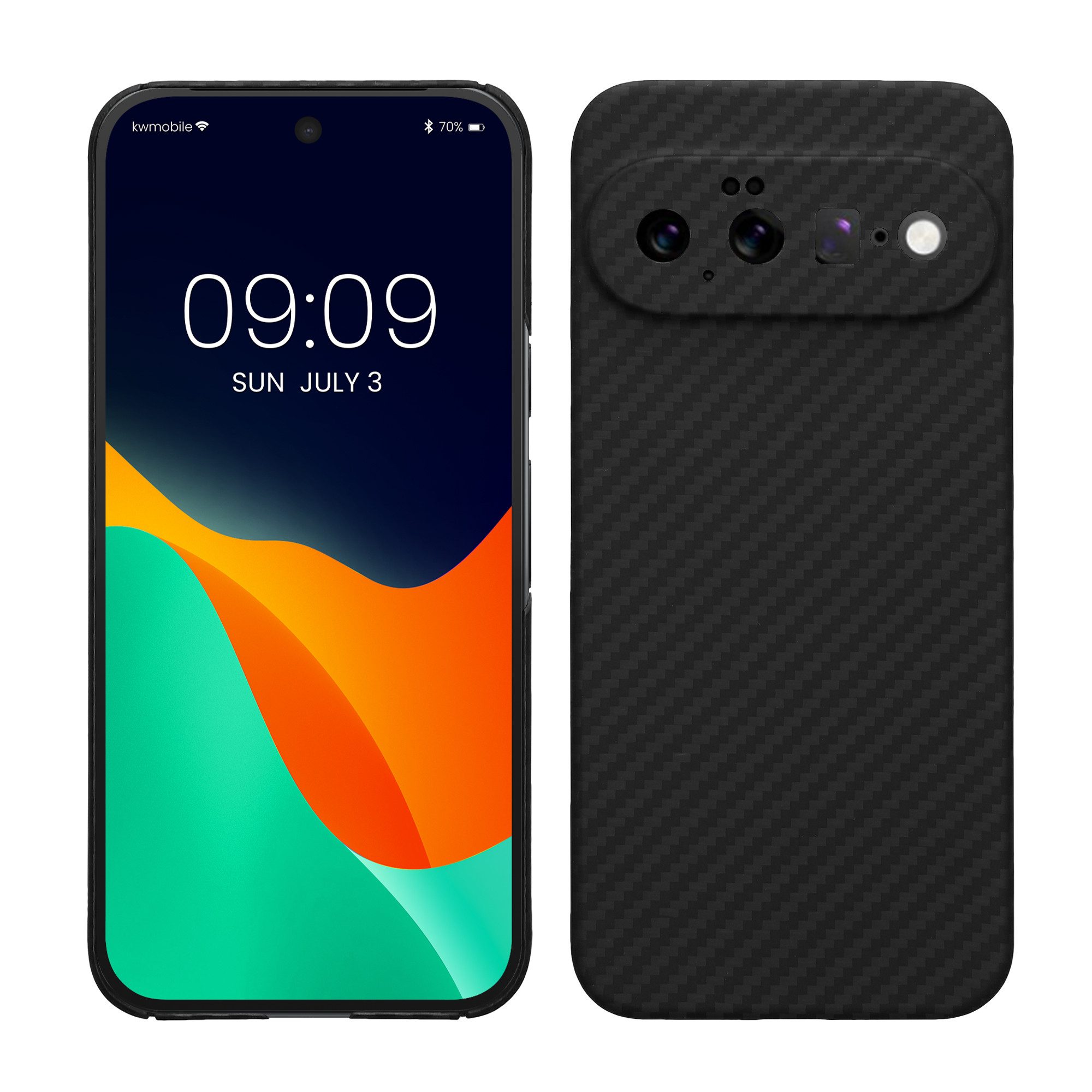 kalibri Smartphone-Hülle Hülle für Google Pixel 11, Aramid Handy Schutzhülle - Smartphone Cover Case