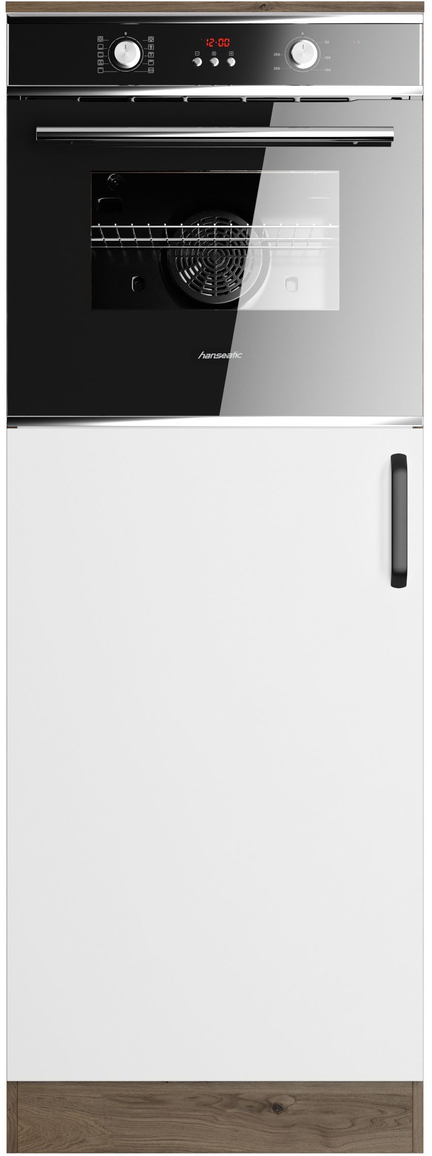 wiho Küchen Backofen/Kühlumbauschrank Elba Maße (B/H): 60/165 cm