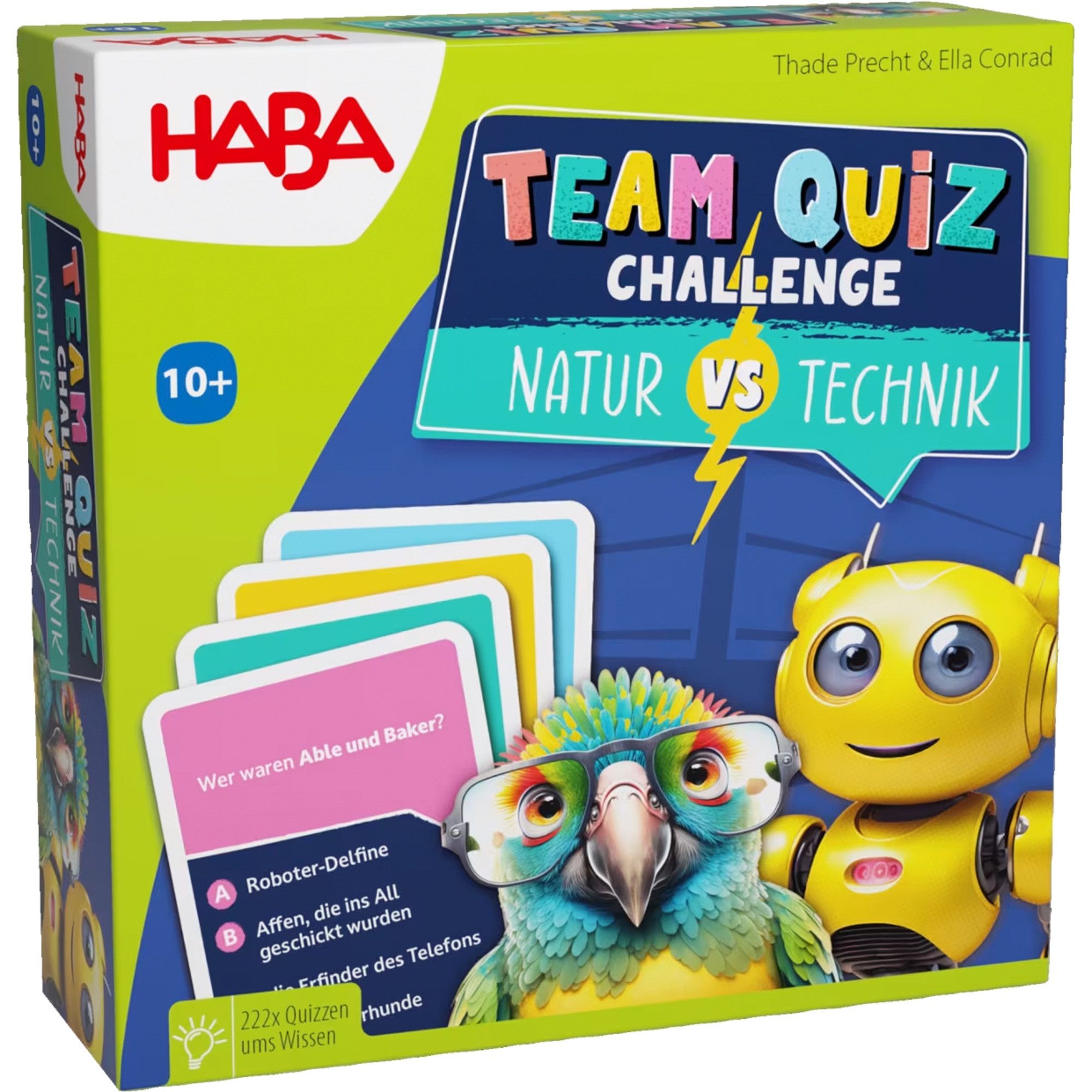Haba Spiel HABA Team Quiz Challenge - Natur vs. Technik