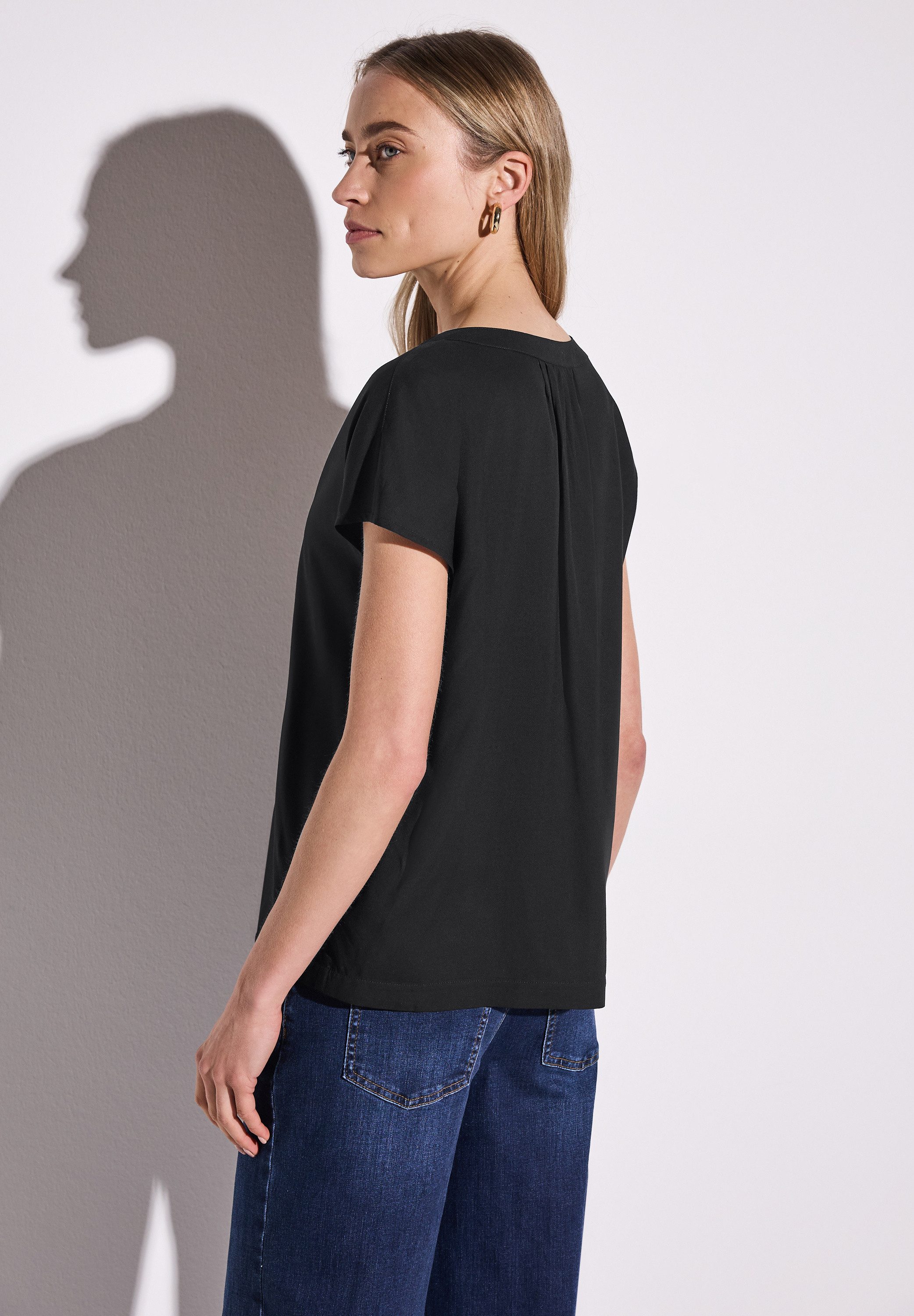 STREET ONE Hemdbluse, aus softer Viskose günstig online kaufen
