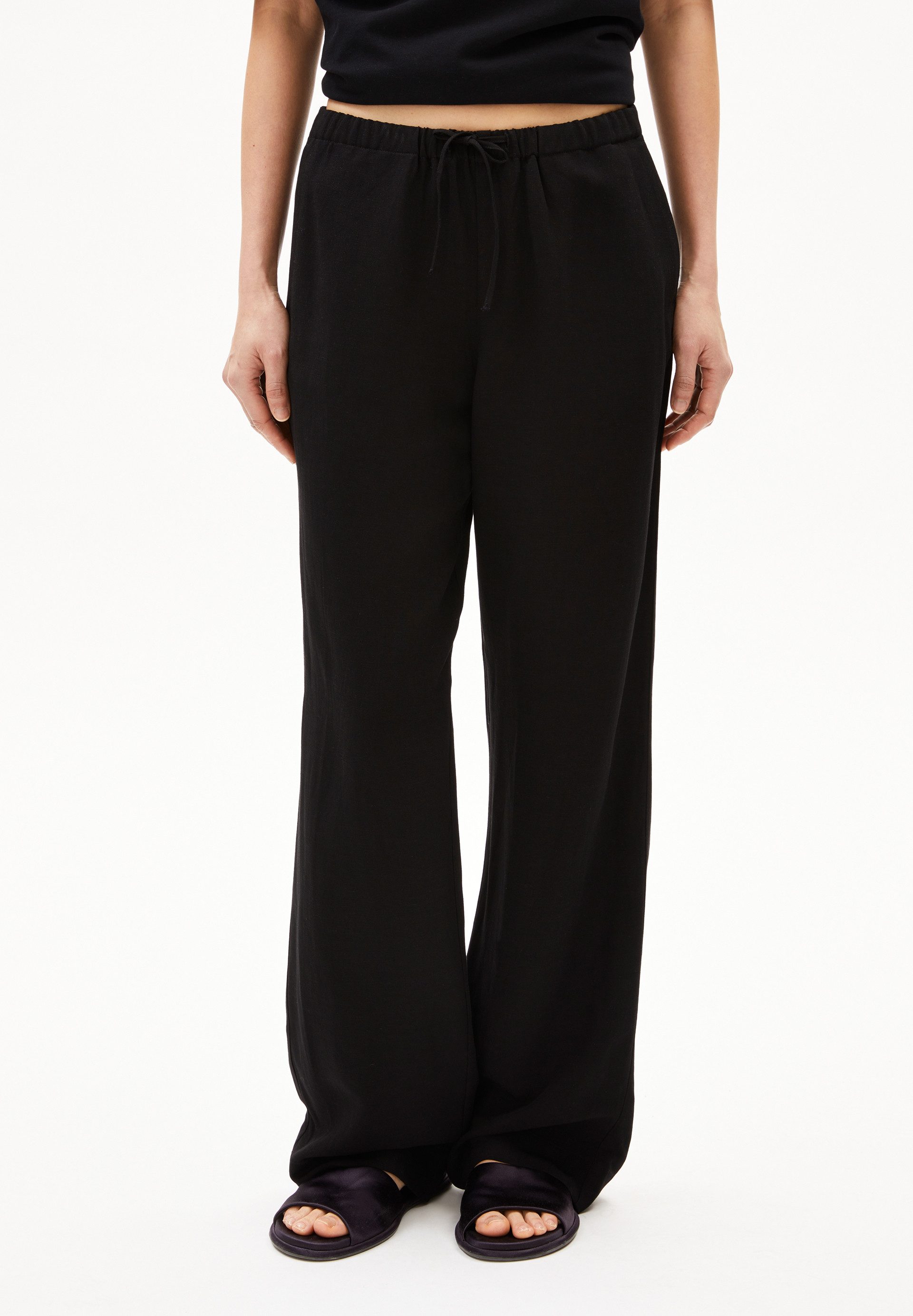 Armedangels Stoffhose MIOAA LINO Webhose aus günstig online kaufen