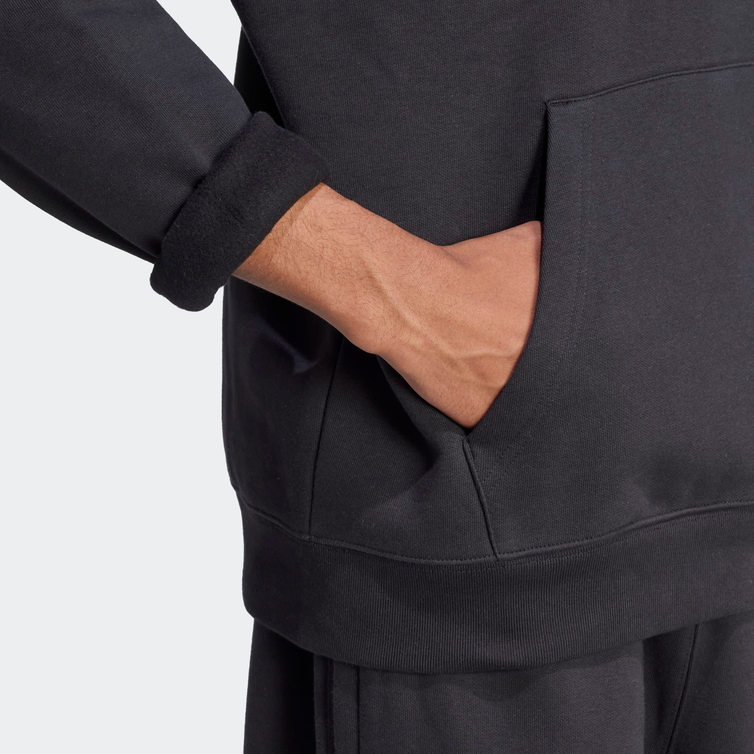 adidas Originals Kapuzensweatshirt TREFOIL ESSENTIALS HOODIE, LOCKER GESCHNITTEN