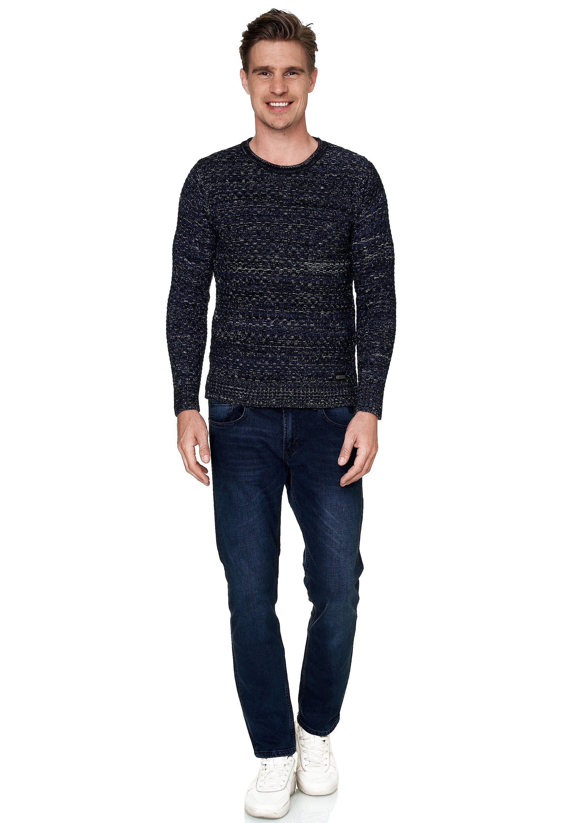 Rusty Neal Strickpullover im melierten Design günstig online kaufen