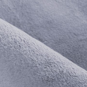 Hochflor-Teppich Unicolor - Einfarbig, Carpettex, Läufer, Höhe: 20 mm, Teppich Wohnzimmer Einfarbig Shaggy Modern Flauschiger Felloptik Weich