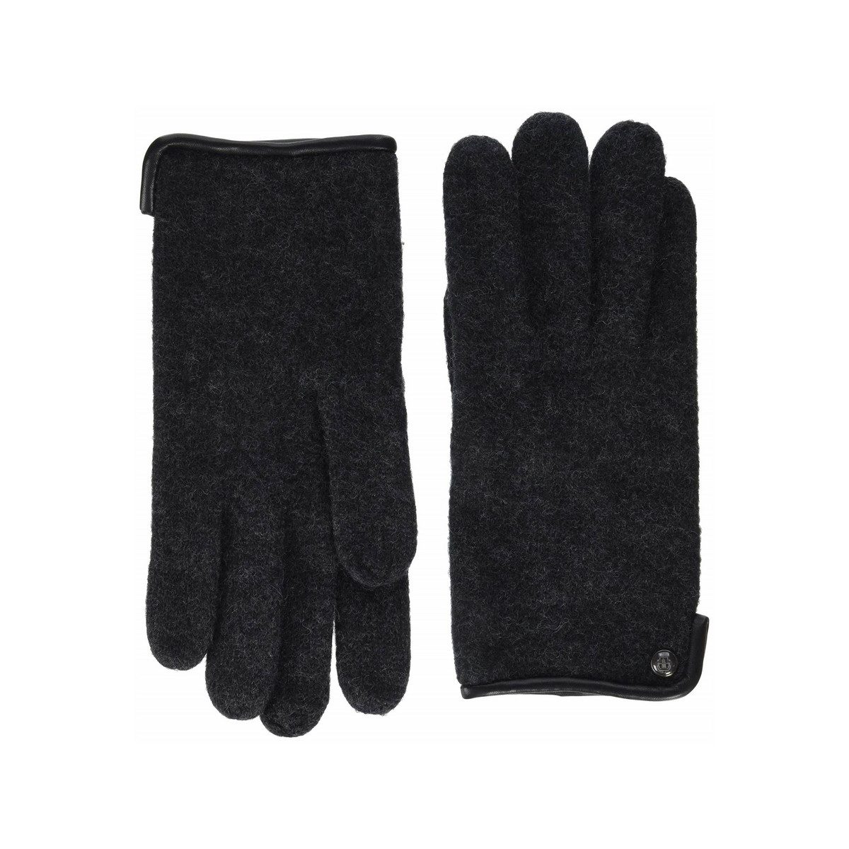 Abendhandschuhe Lederhandschuhe für Damen in schwarz