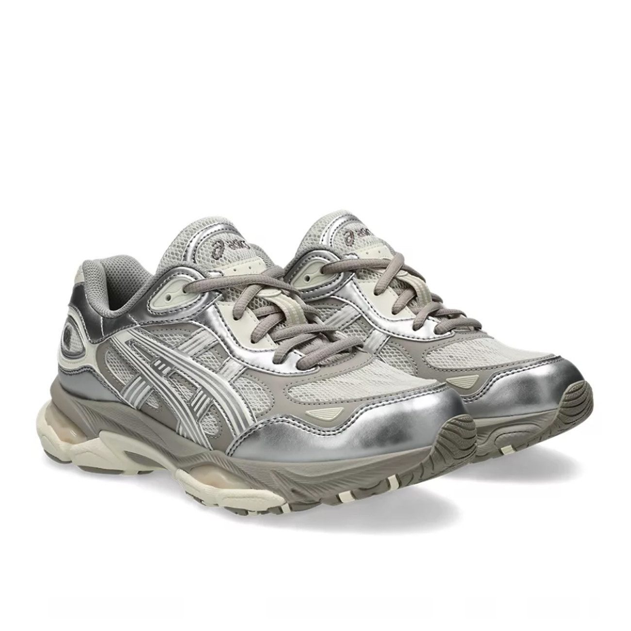 Asics Asics Gel-NYC Herren Smoke Grey Pure Silver Sneaker – Bild 4 von 4