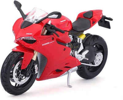 Maisto® Modellmotorrad Modellmotorrad - Ducati 1199 Panigale (rot, Maßstab 1:12), Maßstab 1:12, detailliertes Modell