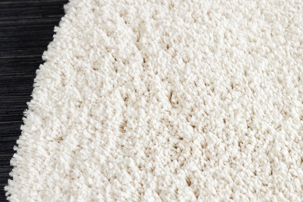 riess-ambiente Hochflor-Teppich ORGANIC 180x120cm creme · kuscheliger Teppich in organischer Form, unregelmäßig, Höhe: 25 mm, Wohnzimmer · Indoor · weich & flau – Bild 3 von 5