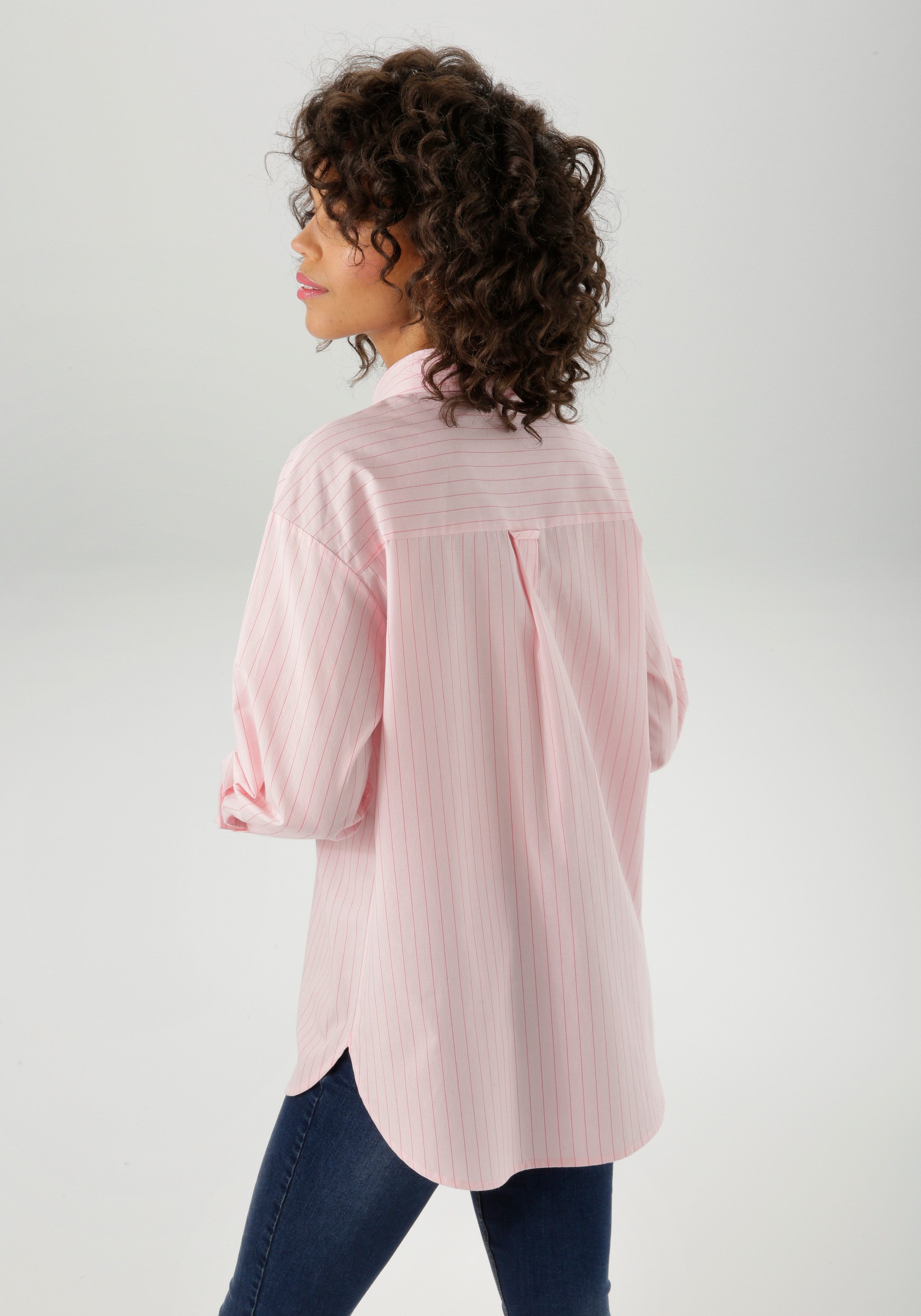 Aniston CASUAL Hemdbluse im Streifen-Dessin - günstig online kaufen