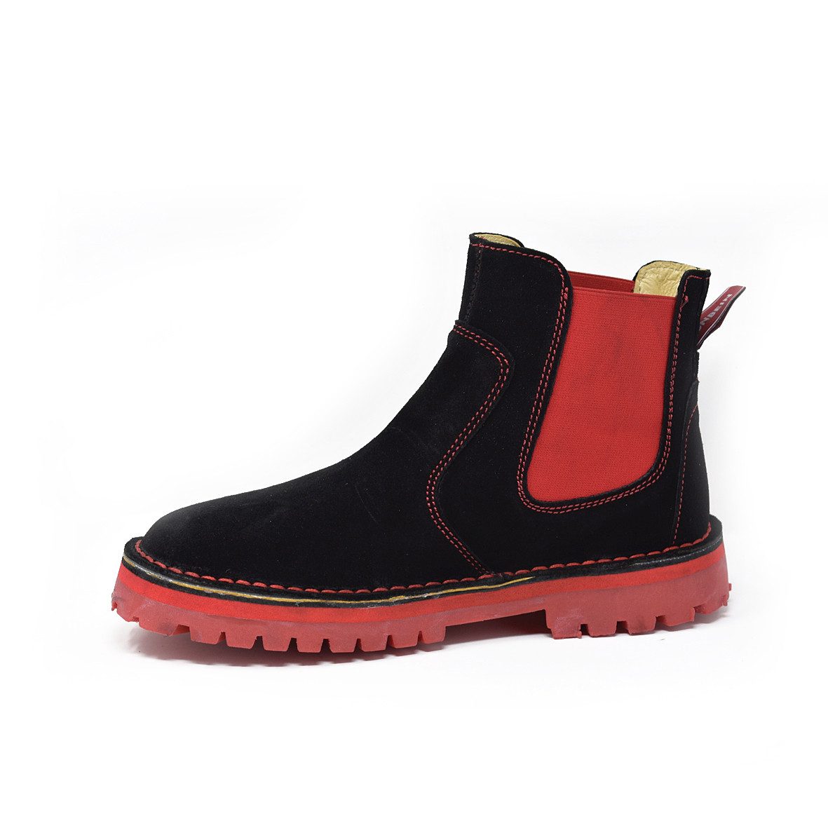 GRÜNBEIN Chelsea Boots Anke Naturform Chelseaboots