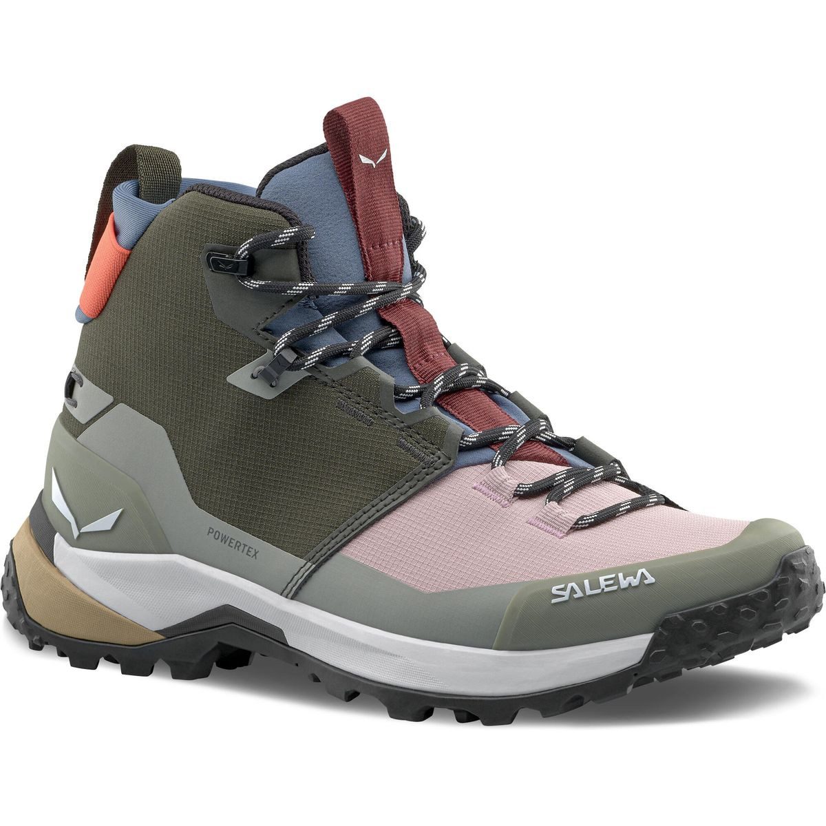 Salewa Puez 2 Mid Powertex W Hikingschuh Vielseitiger Damen-Trekkingschuh für Komfort, Stabilität und