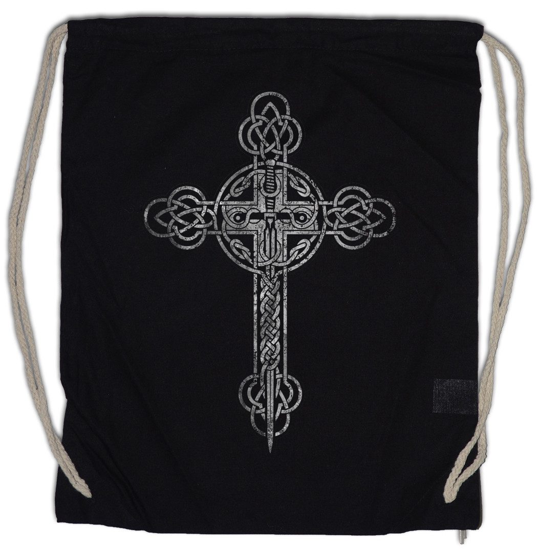 Turnbeutel Christian Cross III Turnbeutel Celtic Kelten Keltenkreuz Christliches