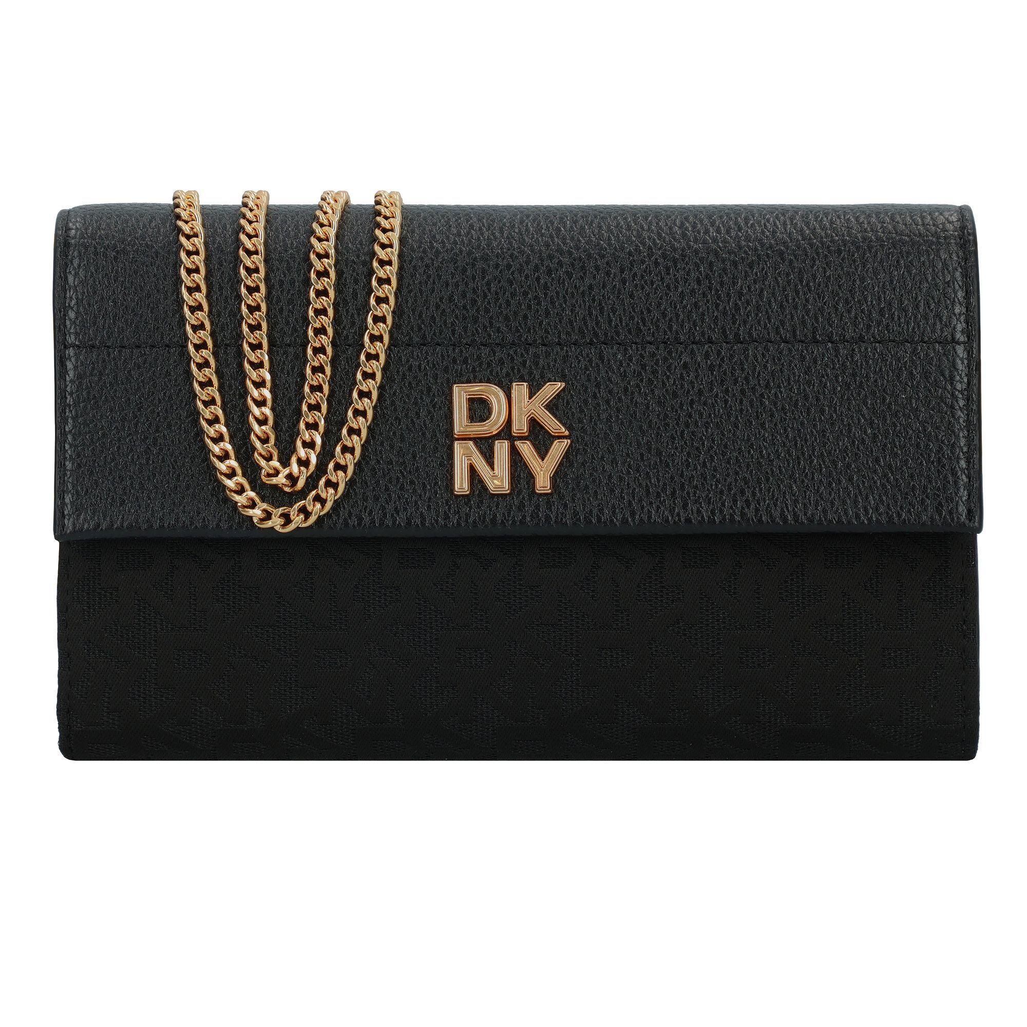 DKNY Clutch Rosa, Leder