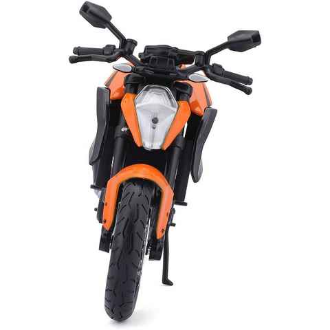 Maisto® Modellmotorrad Modellmotorrad - KTM 1290 Super Duke R (orange, Maßstab 1:12), Maßstab 1:12, detailliertes Modell
