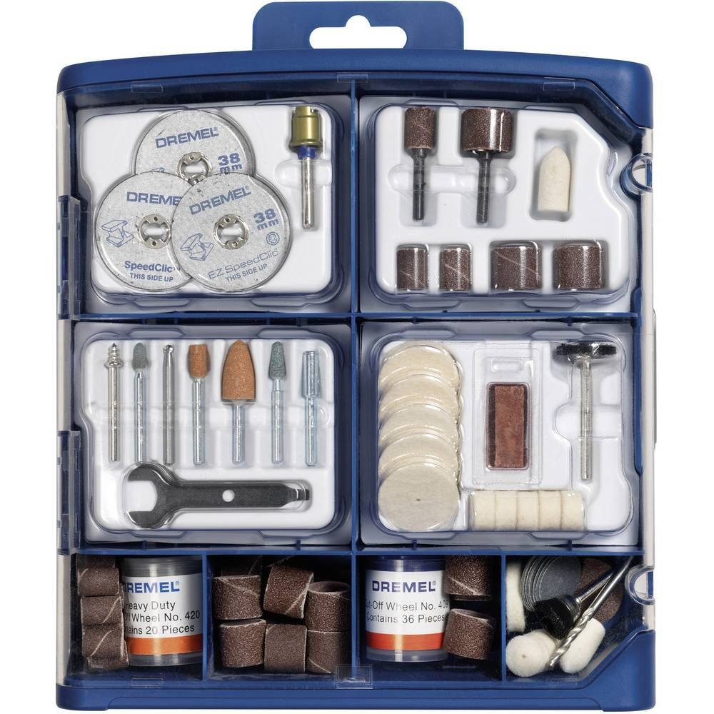 DREMEL Schleifstift Mehrzweck–Zubehörset 150tlg 2615S724JA