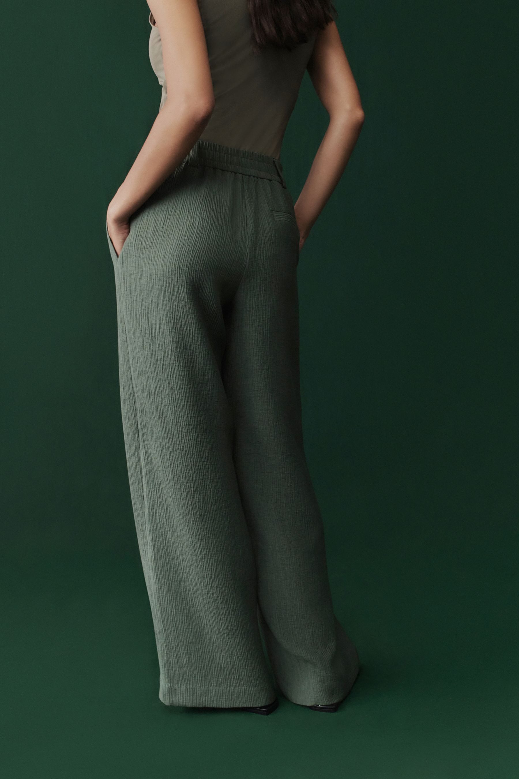 Next Anzughose Hose mit weitem Bein günstig online kaufen