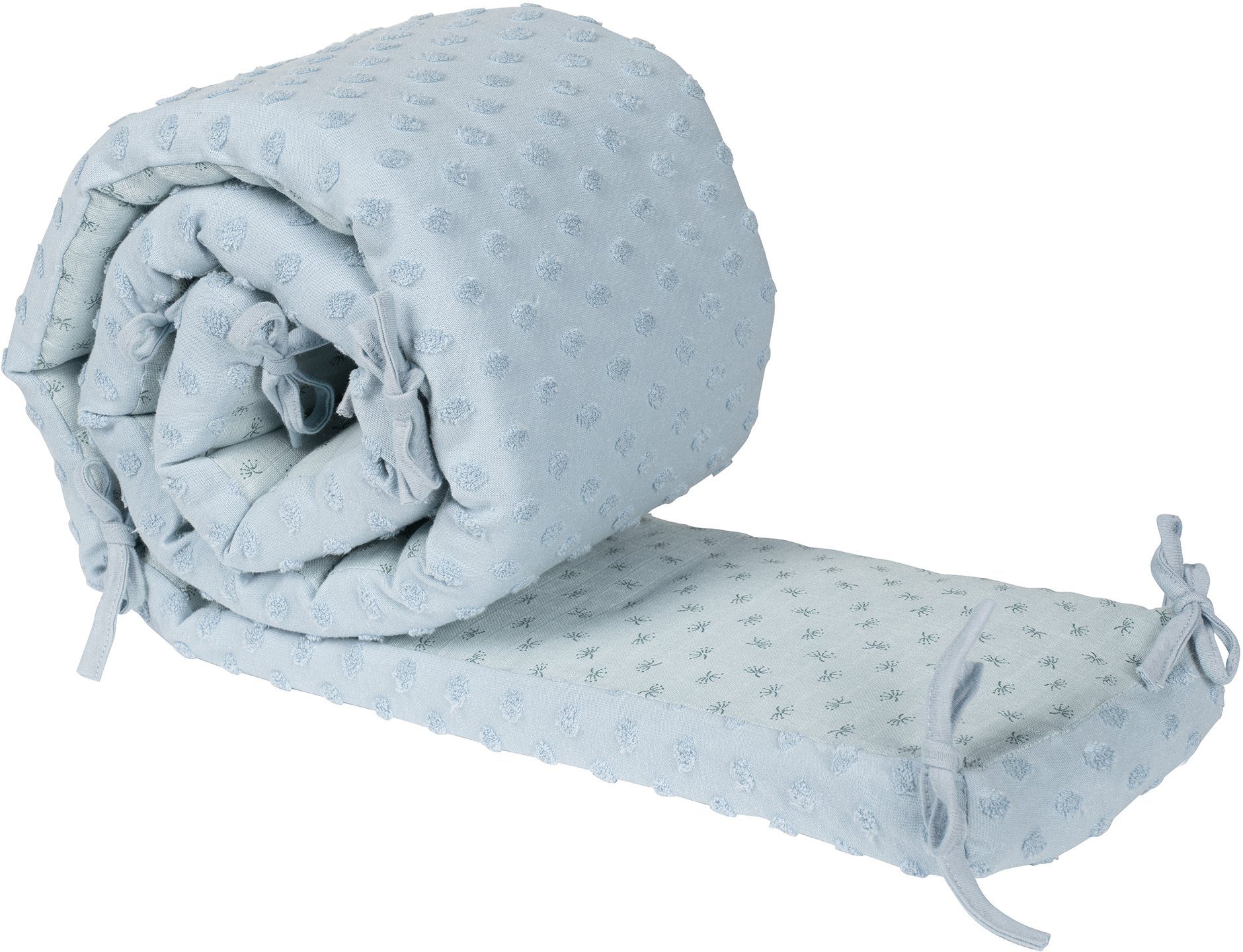 roba® Bettnestchen Lil Planet, hellblau/sky, GOTS made with organic materials, zertifiziert durch BCS 36081
