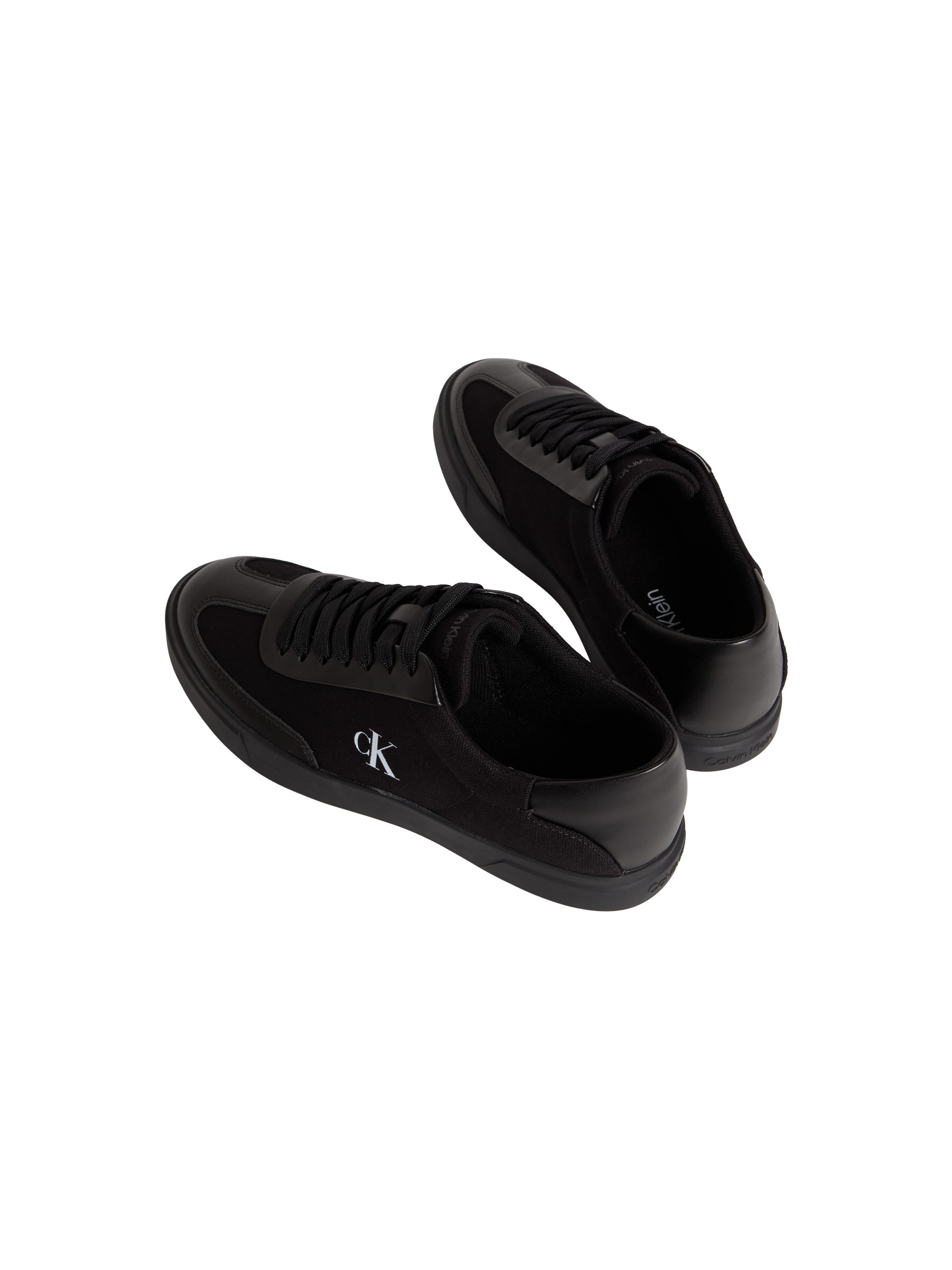 Calvin Klein LOW PRO CUPS WT CANV MG Plateausneaker Schnürschuh, Halbschuh, Freizeitsneaker mit seitlichem CK-Logo – Bild 4 von 4