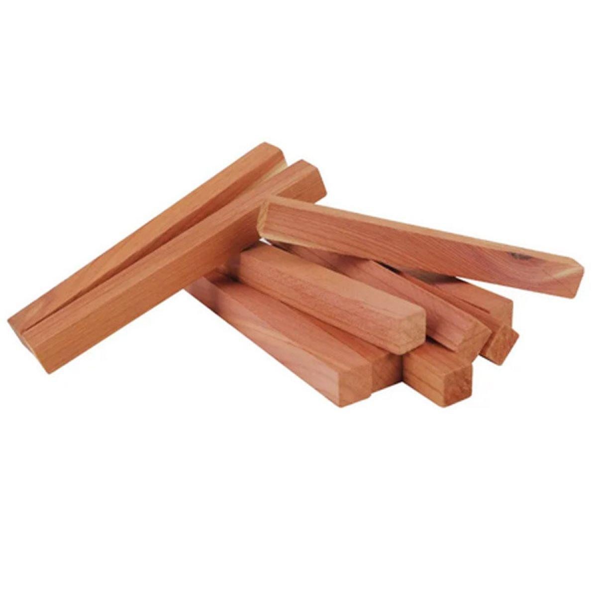Bürstenhaus Redecker Garderobenhaken Bürstenhaus Mottenschutz Stäbchen aus Zedernholz (10er-Set)