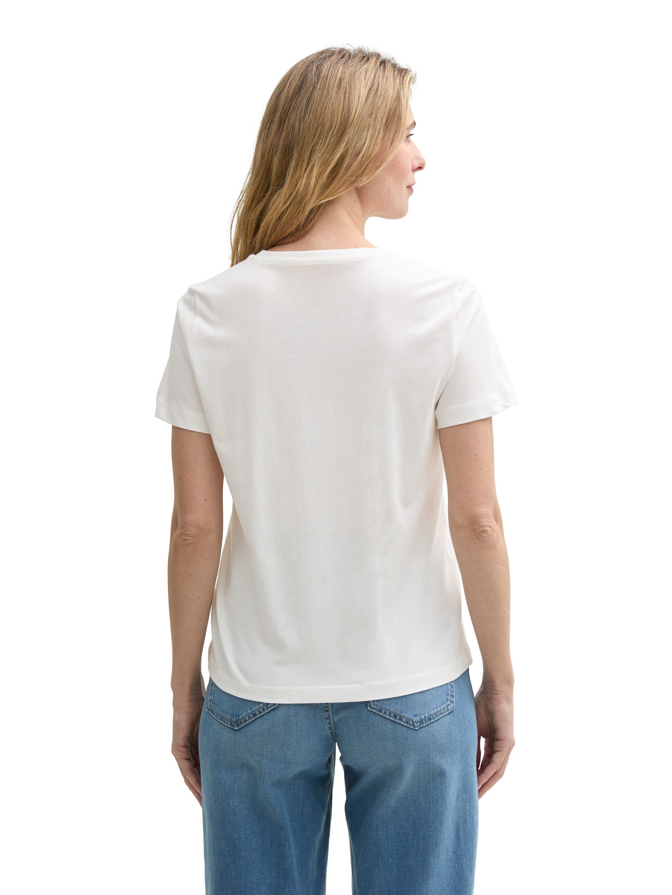 TOM TAILOR T-Shirt mit Frontprint günstig online kaufen