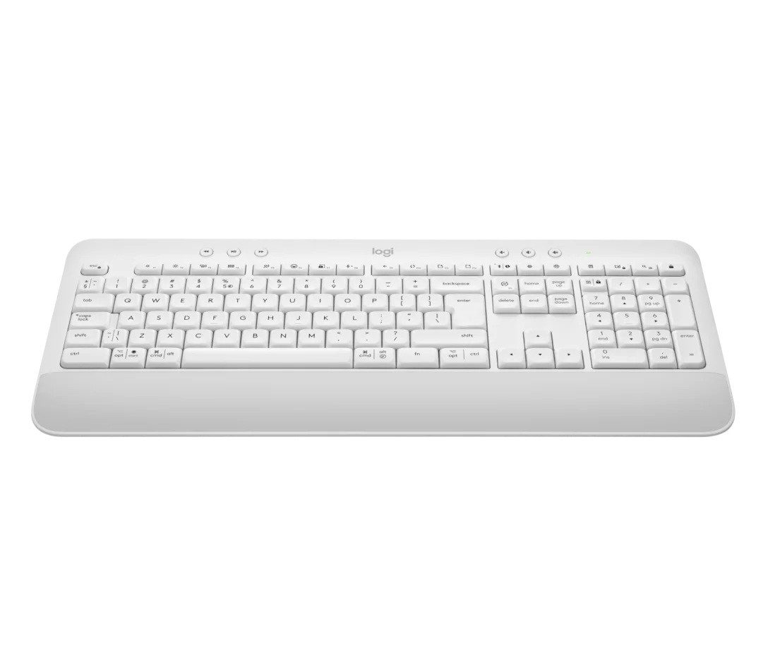 Logitech Signature K650 Ungarisch Layout, Grauweiß (920-010981) Tastatur