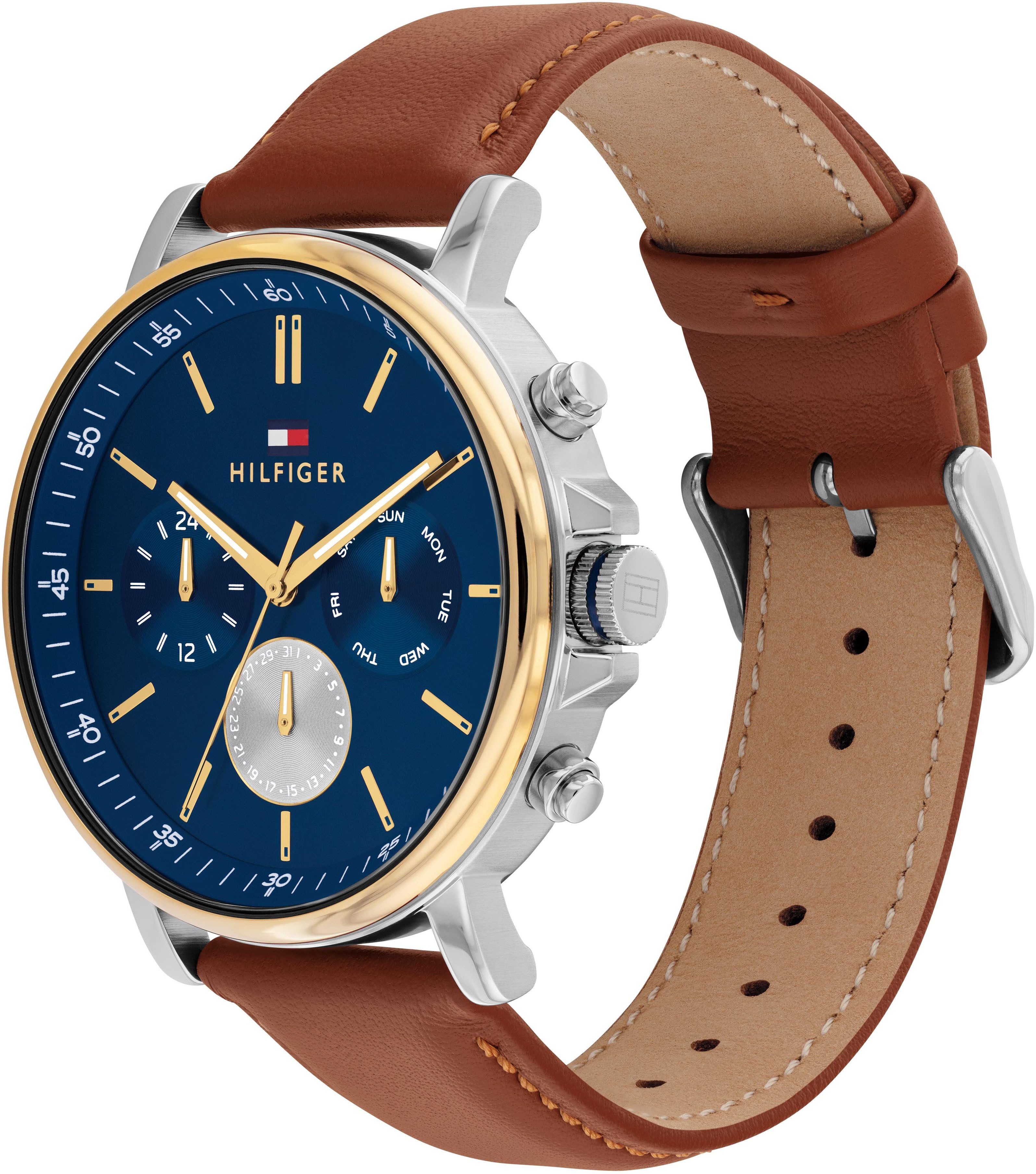 Tommy Hilfiger Multifunktionsuhr TYSON 1710703, Quarzuhr, günstig online kaufen