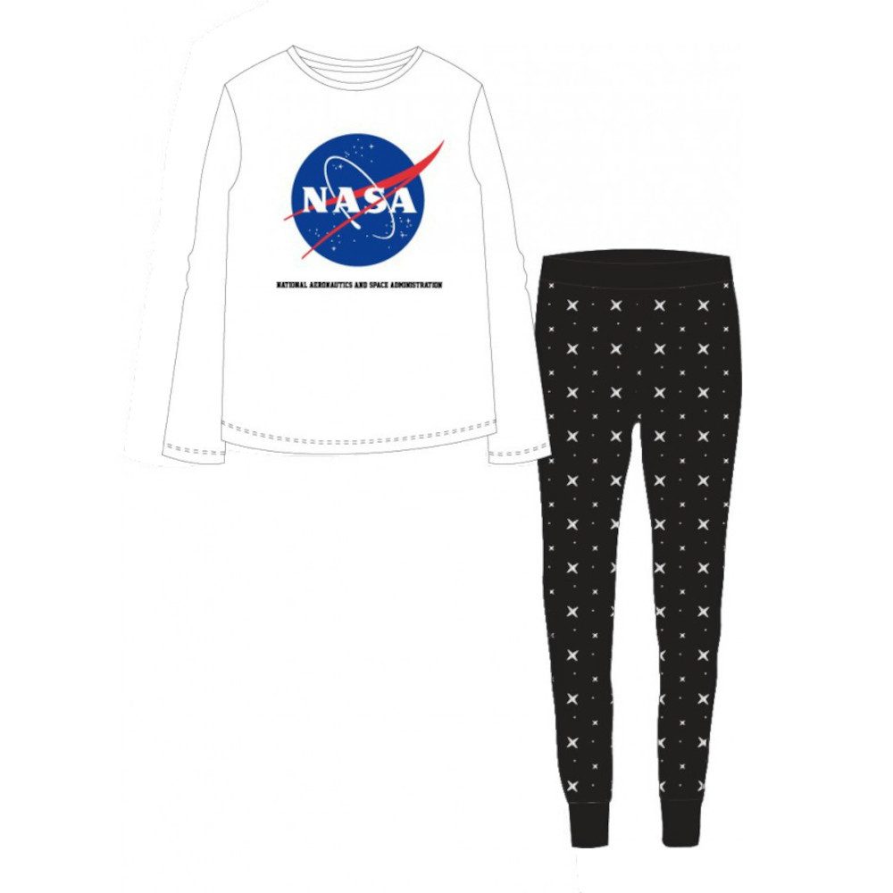 Schlafanzug NASA Schlafanzug / Pyjama, lang, aus 100% Baumwolle, Größen 134-164