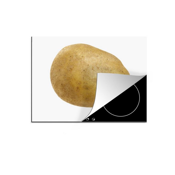 MuchoWow Herdblende-/Abdeckplatte Gemüse - Lebensmittel - Kartoffeln Vinyl (1 tlg) Mobile Arbeitsfläche nutzbar Ceranfeldabdeckung