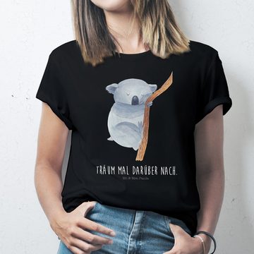 Mr. & Mrs. Panda T-Shirt Koalabär - Schwarz - Geschenk, lustige Sprüche, träumen, Junggesellen (1-tlg)